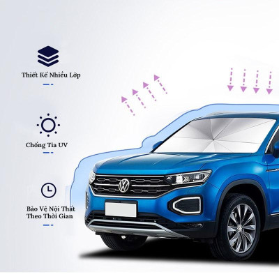 Ô Che Nắng Kính Lái Ô Tô Dù Che Nắng Ô Tô Cao Cấp Chống Nắng Chống Tia UV Hiệu Quả 58