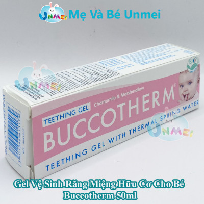 Gel đánh răng hữu cơ cho bé Buccotherm (từ sơ sinh) - 50ml