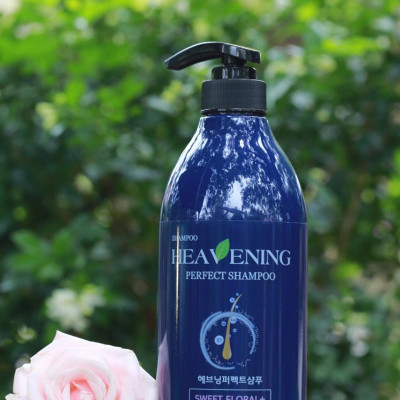 Dầu gội Heavening Perfect giúp làm sạch tóc 750ml - nhập khẩu Hàn Quốc
