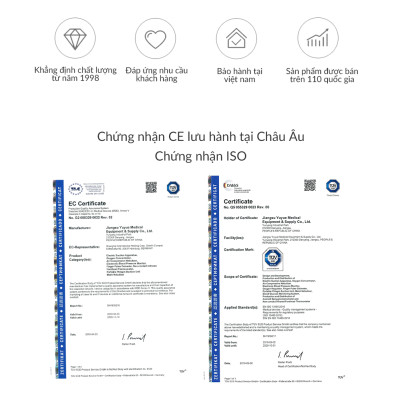 Nhiệt kế điện tử hồng ngoại không tiếp xúc Yuwell YT-1C - [Nhập khẩu chính hãng - Bảo hành 24 tháng]