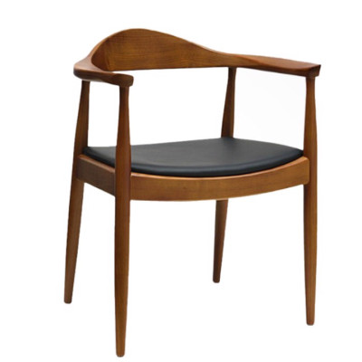 Ghế ăn gỗ Tundo lưng tựa thấp kích thước 64 x 55 x 75cm