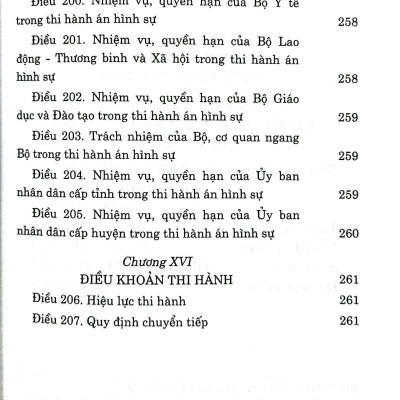 Luật Thi hành án hình sự (Hiện hành)
