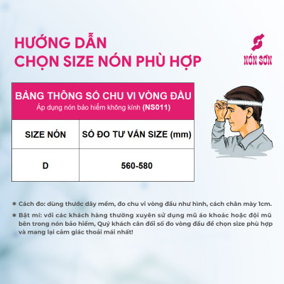 Mũ bảo hiểm lỗ thông gió NÓN SƠN chính hãng ALC-ĐN116-D