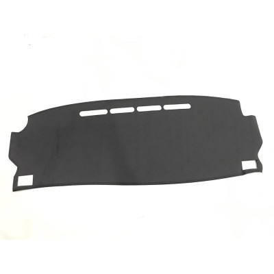 Thảm taplo ô tô Innova (2016 - 2019) loại da vân cacbon chống nắng, chống nứt vỡ taplo, thảm taplo innova