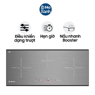 Bếp từ 3 vùng nấu Malloca MH-03IS Hàng Chính Hãng