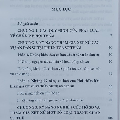 Cẩm Nang Pháp Luật Và Nghiệp Vụ Dành Cho Hội Thẩm Trong Xét Xử Các Vụ Án Dân Sự