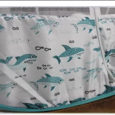 Màn Chụp , Mùng Chụp Cao Cấp Mộc Miên Đỉnh Rộng  - Mẫu Cá Mập ( Hà Nội )