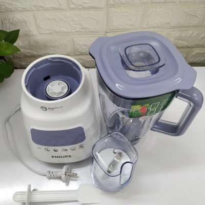 Máy Xay Sinh Tố Philips HR2221 - Công suất 700W Xay Đá , Xay Hạt - Hàng Chính Hãng