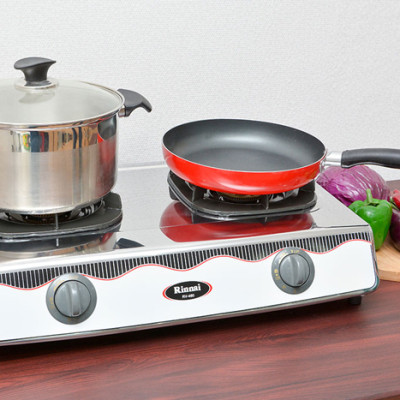 Bếp Gas Dương Đôi Rinnai RV-460(S) - Bạc- Hãng chính hãng