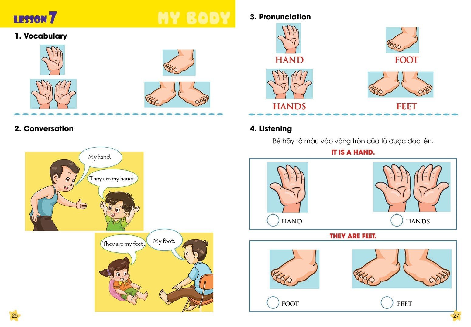 I Can My body - sách học tiếng Anh cho trẻ mầm non