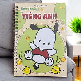 Sách- Sổ giấy Lò xo Take note Tiếng Anh Lớp 3-12 (Phiên bản cập nhật Mới nhất 2025)