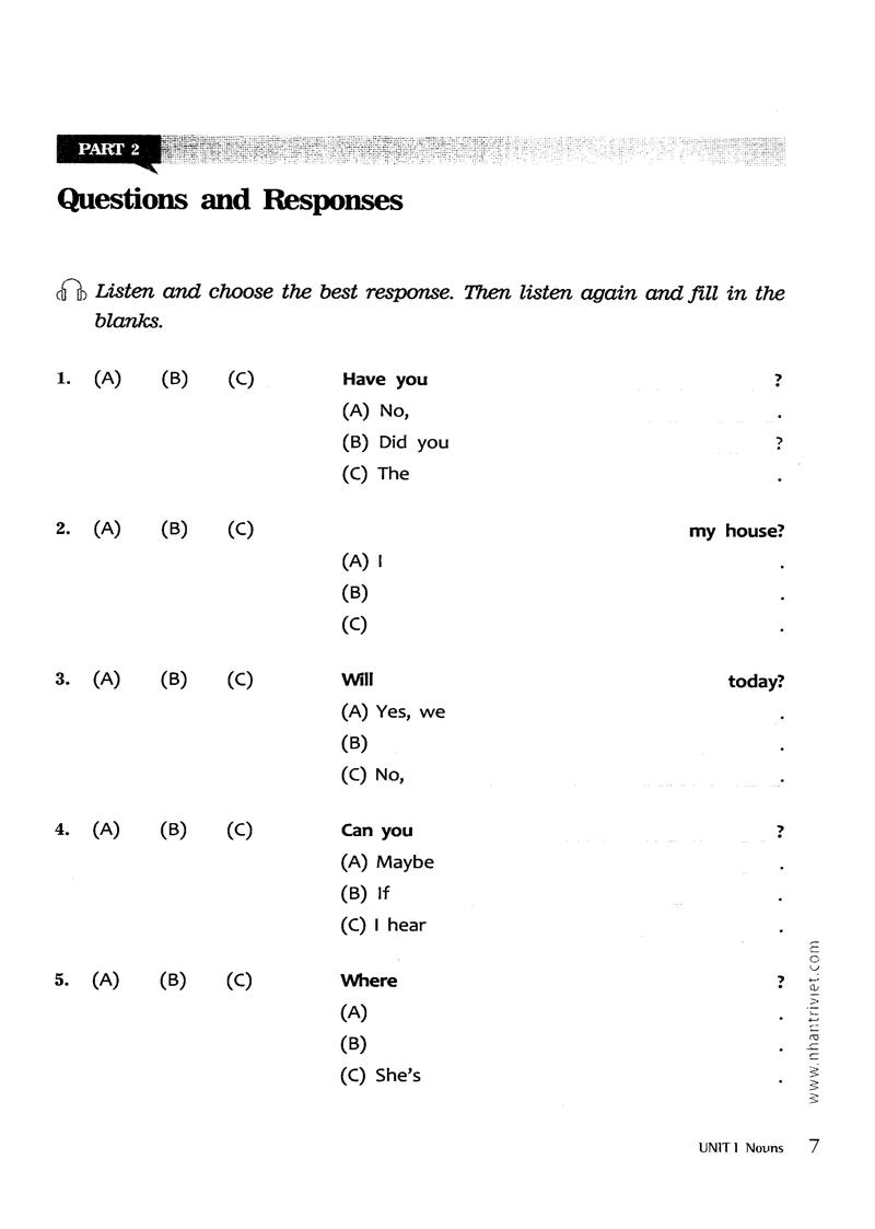 Step One Toeic (Kèm file MP3)