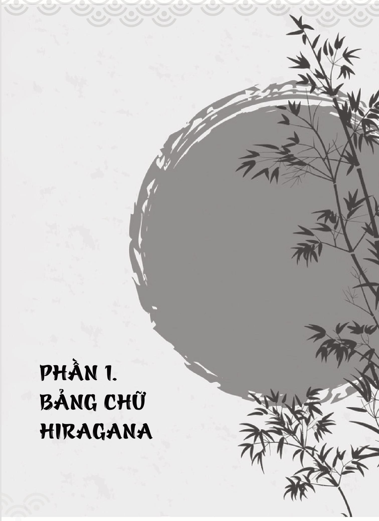 Tập Viết Tiếng Nhật Bảng Chữ Cái Hiragana