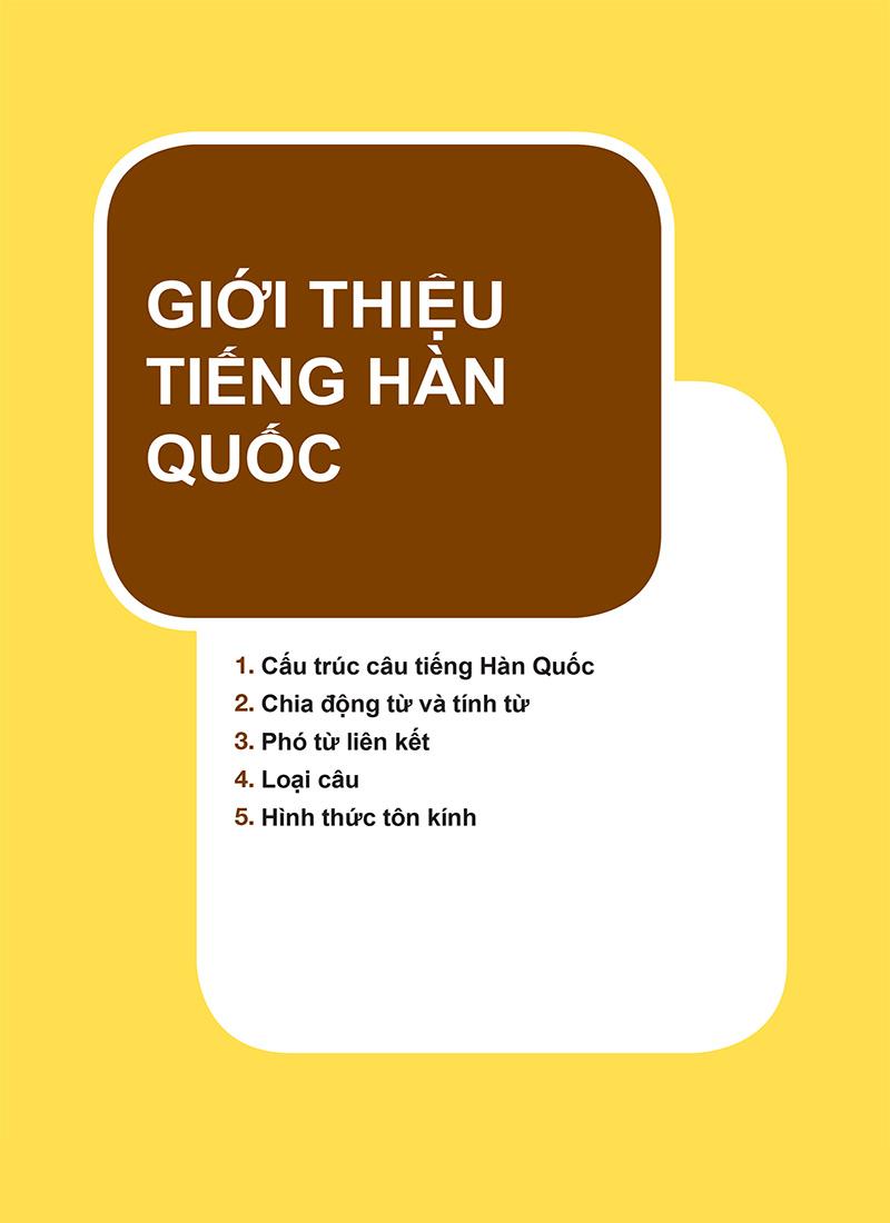 Ngữ Pháp Tiếng Hàn Thông Dụng Sơ Cấp (Tái Bản)
