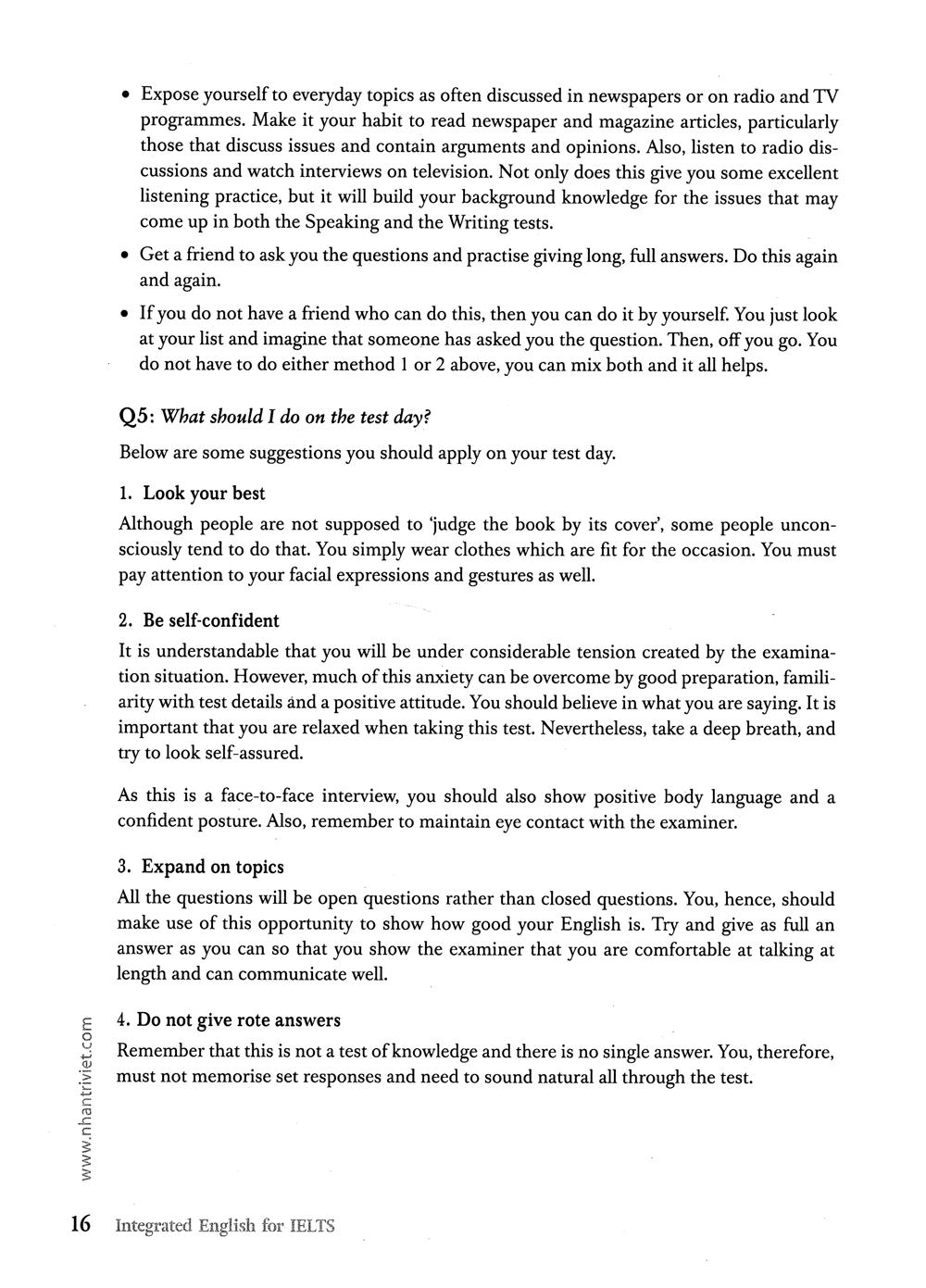 Integrated English For IELTS