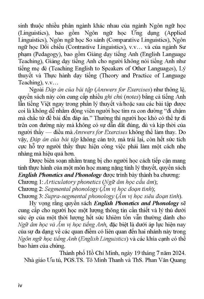 Sách - Ngữ Âm Học Và Âm Vị Học Tiếng Anh - English Phonetics And Phonology