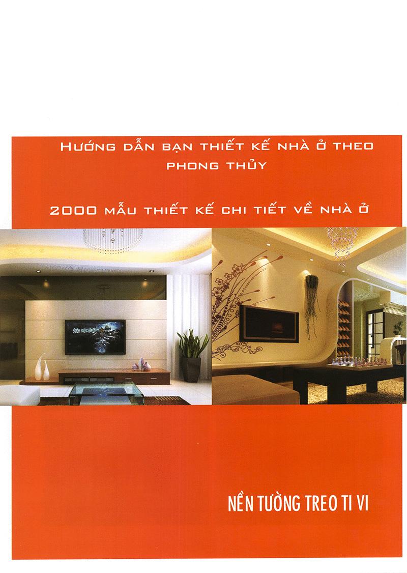 Thiết Kế Chi Tiết Nhà Ở Theo Phong Thủy - Quyển Màu Đỏ - Nền Tường