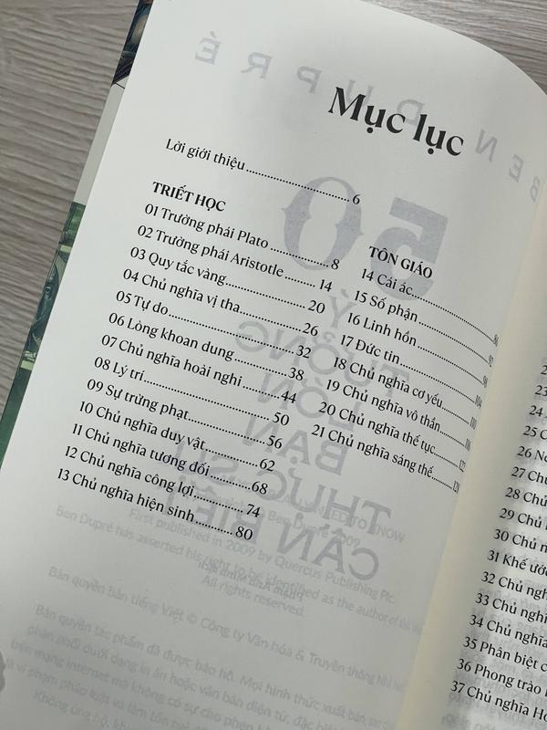 Sách - 50 ý tưởng lớn bạn thực sự cần biết