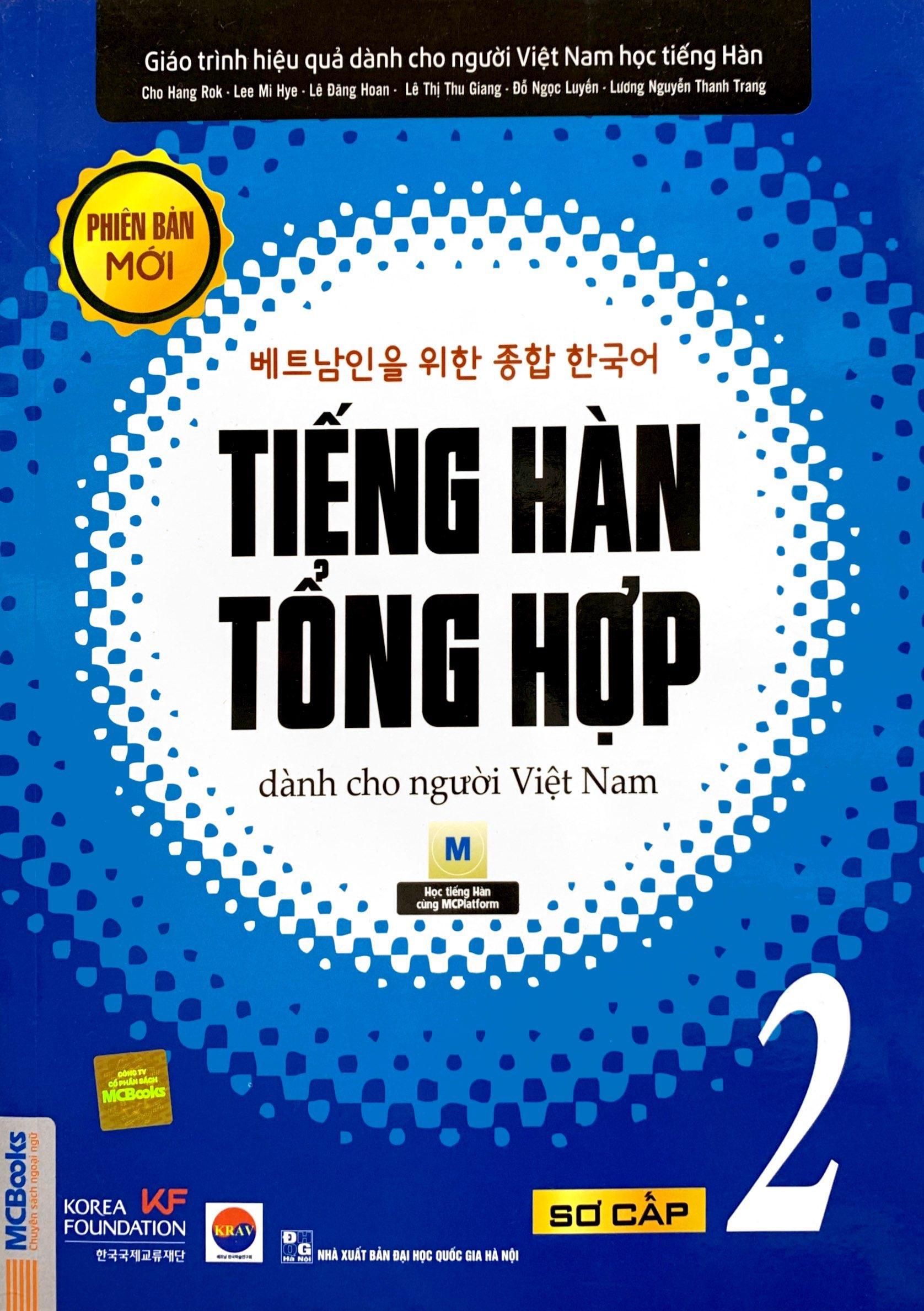 Tiếng Hàn Tổng Hợp Dành Cho Người Việt Nam - Sơ Cấp 2 (Tái Bản 2023)