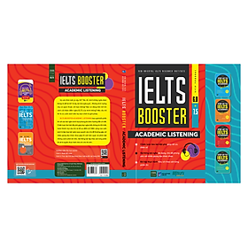 IELTS BOOSTER - ACADEMIC LISTENING - New Oriental IELTs Research Institute - 1980Edu dịch - (bìa mềm)