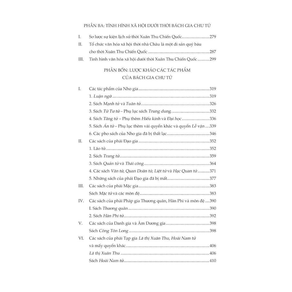 Bách gia chư tử: Các môn phái triết học dưới thời Xuân Thu Chiến Quốc (Trần Văn Hải Minh) - Bản Quyền