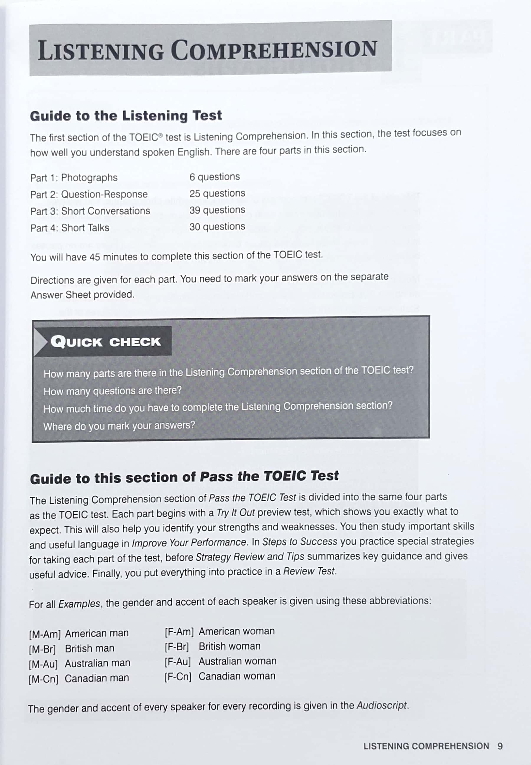Pass The Toeic Test – Intermediate Course (New Edition)