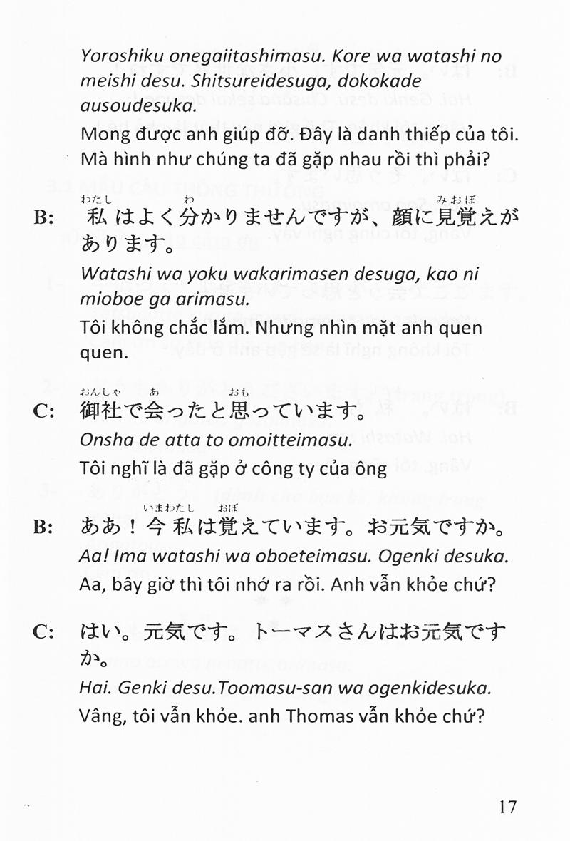 Tiếng Nhật Xã Giao Hàng Ngày (Kèm CD)