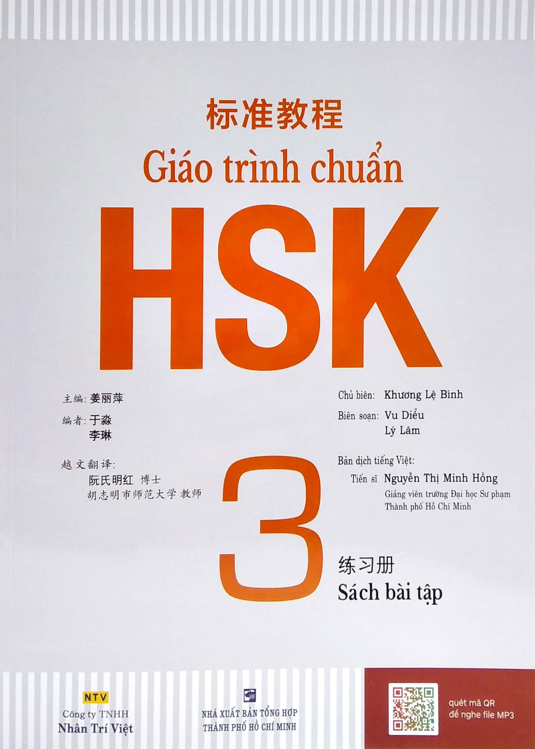Combo Sách Giáo Trình Chuẩn HSK 3 - Sách Bài Học Và Bài Tập (Bộ 2 Cuốn)