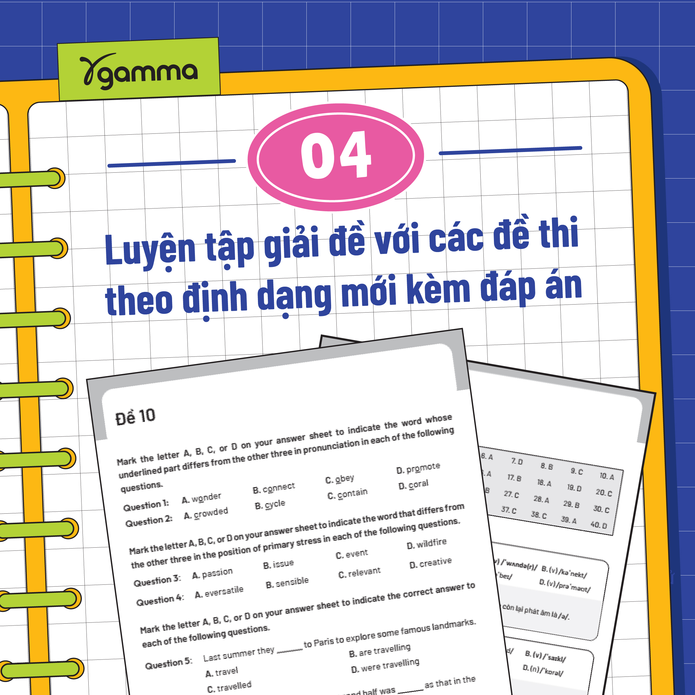 Combo Sách Bộ Đề Thi Thử Tốt Nghiệp THPT Môn Tiếng Anh - Định Dạng Mới Từ 2025 + English Collocation In News - Đọc Tin Không Vấp