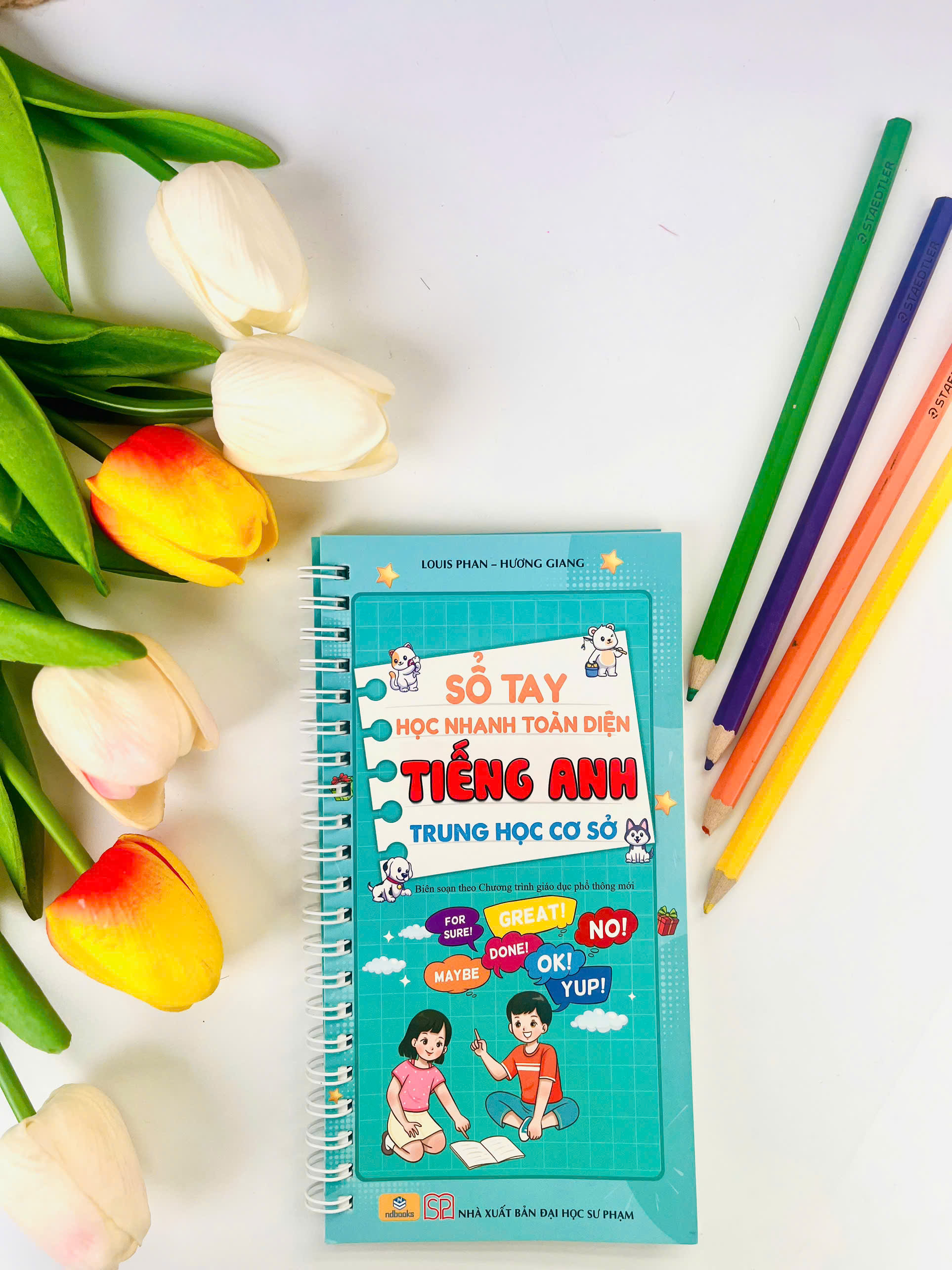 Sách - Sổ Tay Học Nhanh Toàn Diện Tiếng Anh Trung Học Cơ Sở - ndbooks