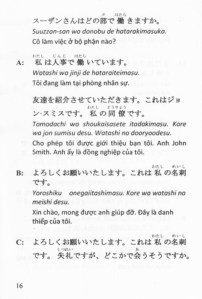 Tiếng Nhật Xã Giao Hàng Ngày (Kèm CD)