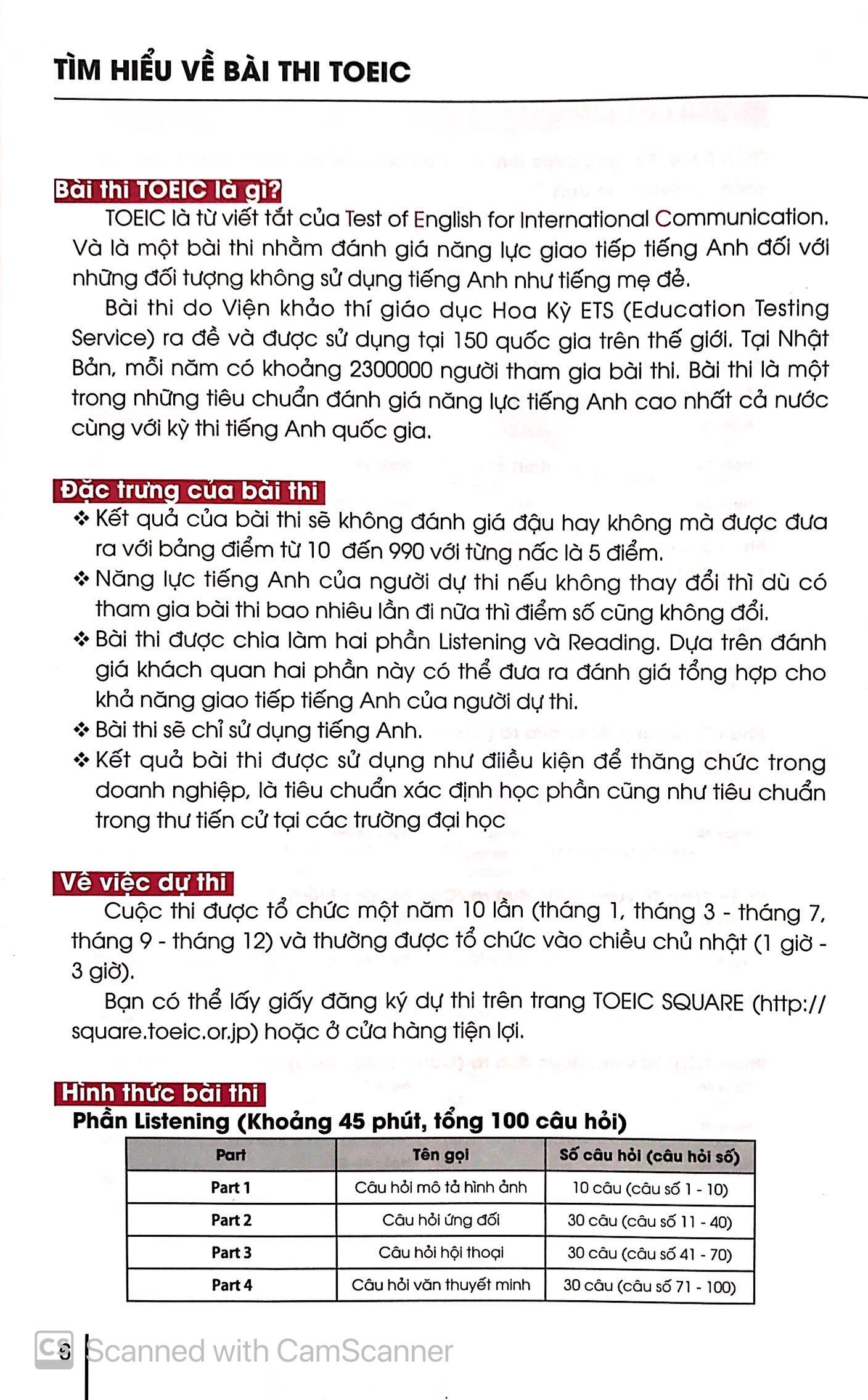 Words And Phrases The Toeic Test - Từ Và Cụm Từ Cho Kỳ Thi Toeic Test