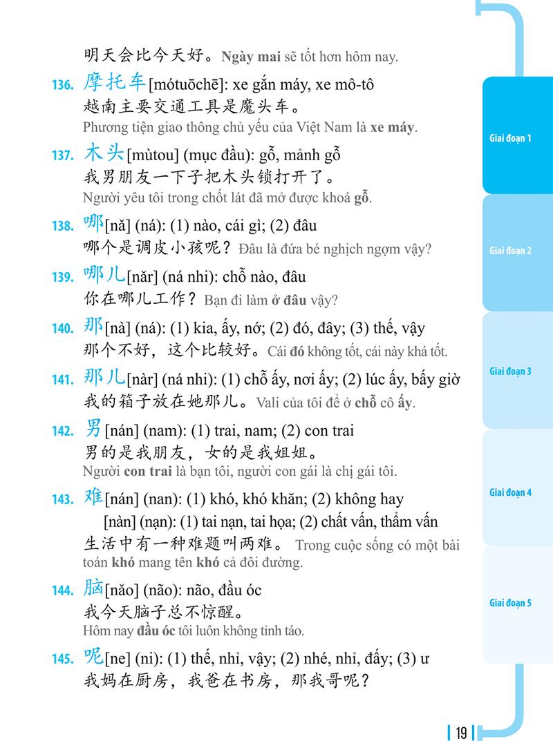 3000 Từ Vựng Tiếng Trung Thông Dụng