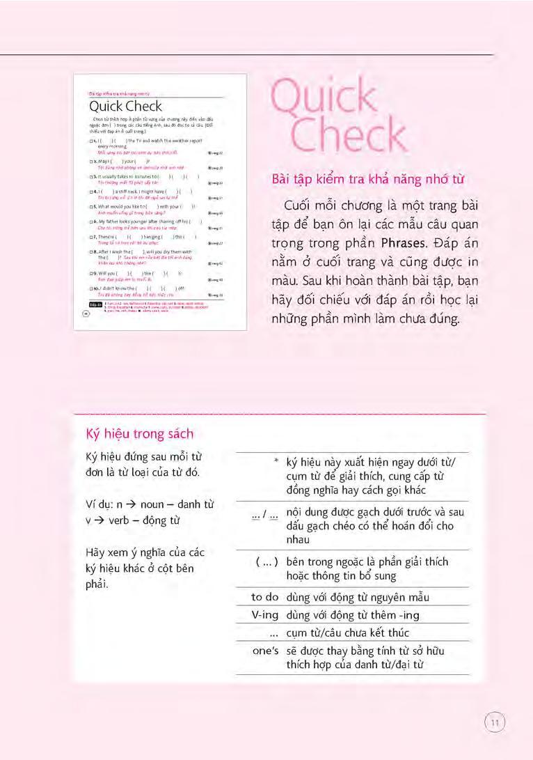 Sổ Tay Từ Vựng Tiếng Anh - Từ Lúc Thức Giấc Đến Khi Đi Ngủ (Kèm file MP3)