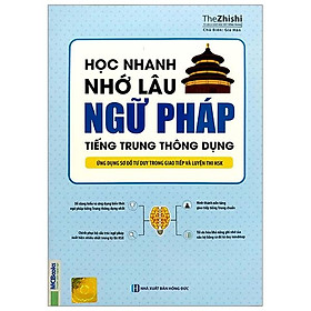 Học Nhanh Nhớ Lâu Ngữ Pháp Tiếng Trung Thông Dụng - Ứng Dụng Sơ Đồ Tư Duy Trong Giao Tiếp Và Luyện Thi HSK 