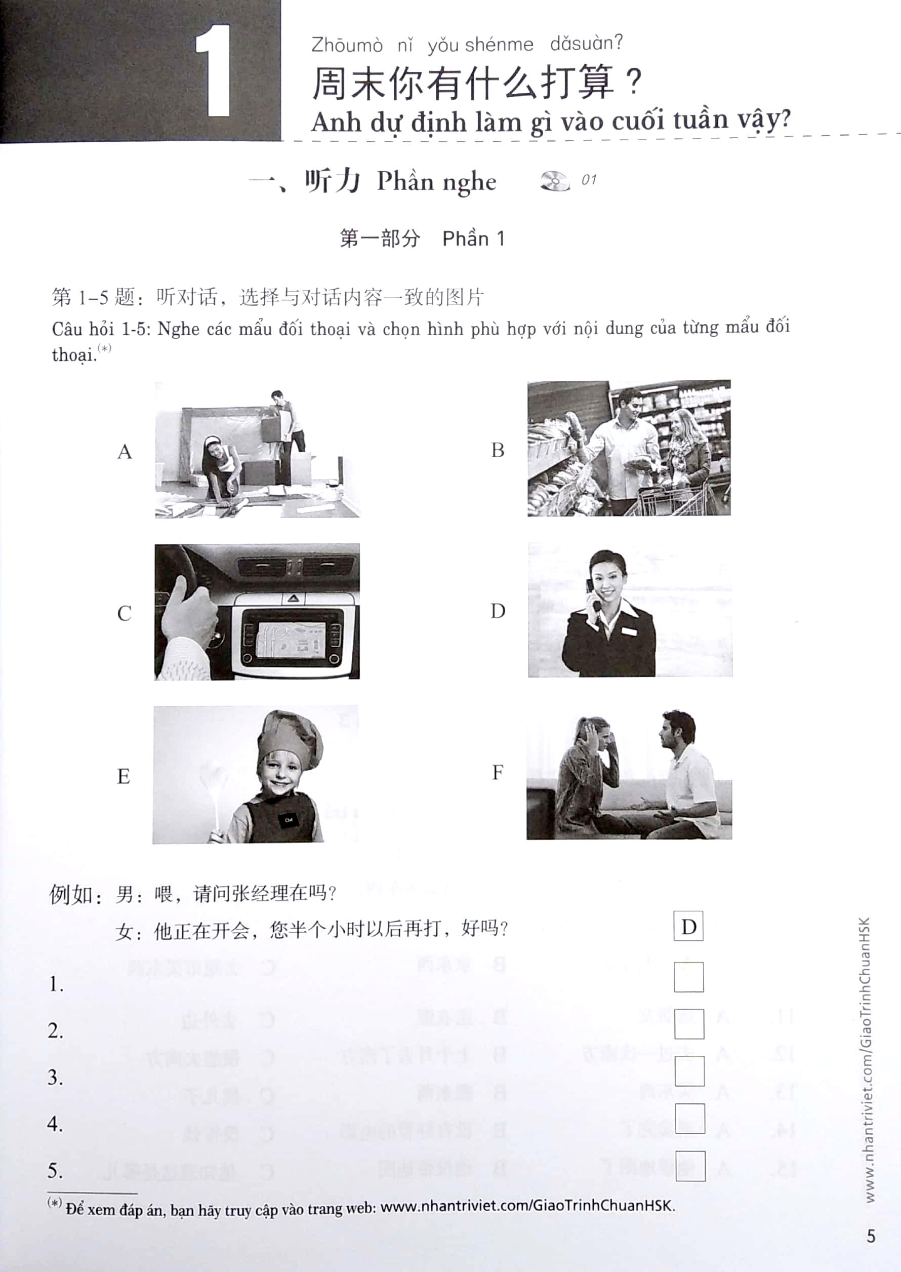 Combo Sách Giáo Trình Chuẩn HSK 3 - Sách Bài Học Và Bài Tập (Bộ 2 Cuốn)