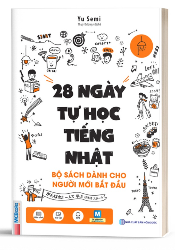 Combo Trọn Bộ 28 Ngày Tự Học Tiếng Nhật - Bản Quyền