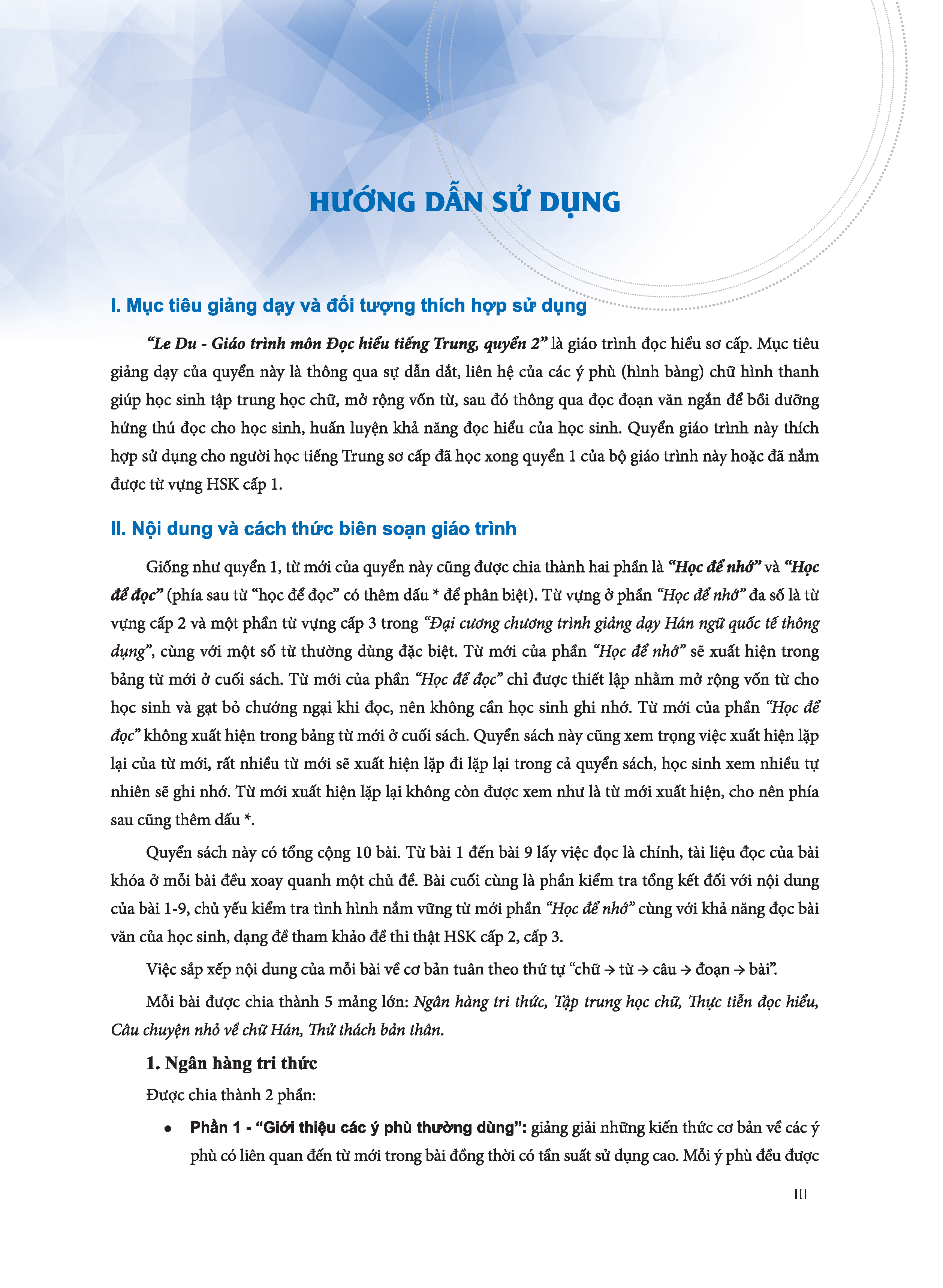 LeDu 2 - Giáo Trình Môn Đọc Hiểu Tiếng Trung - Tập 2