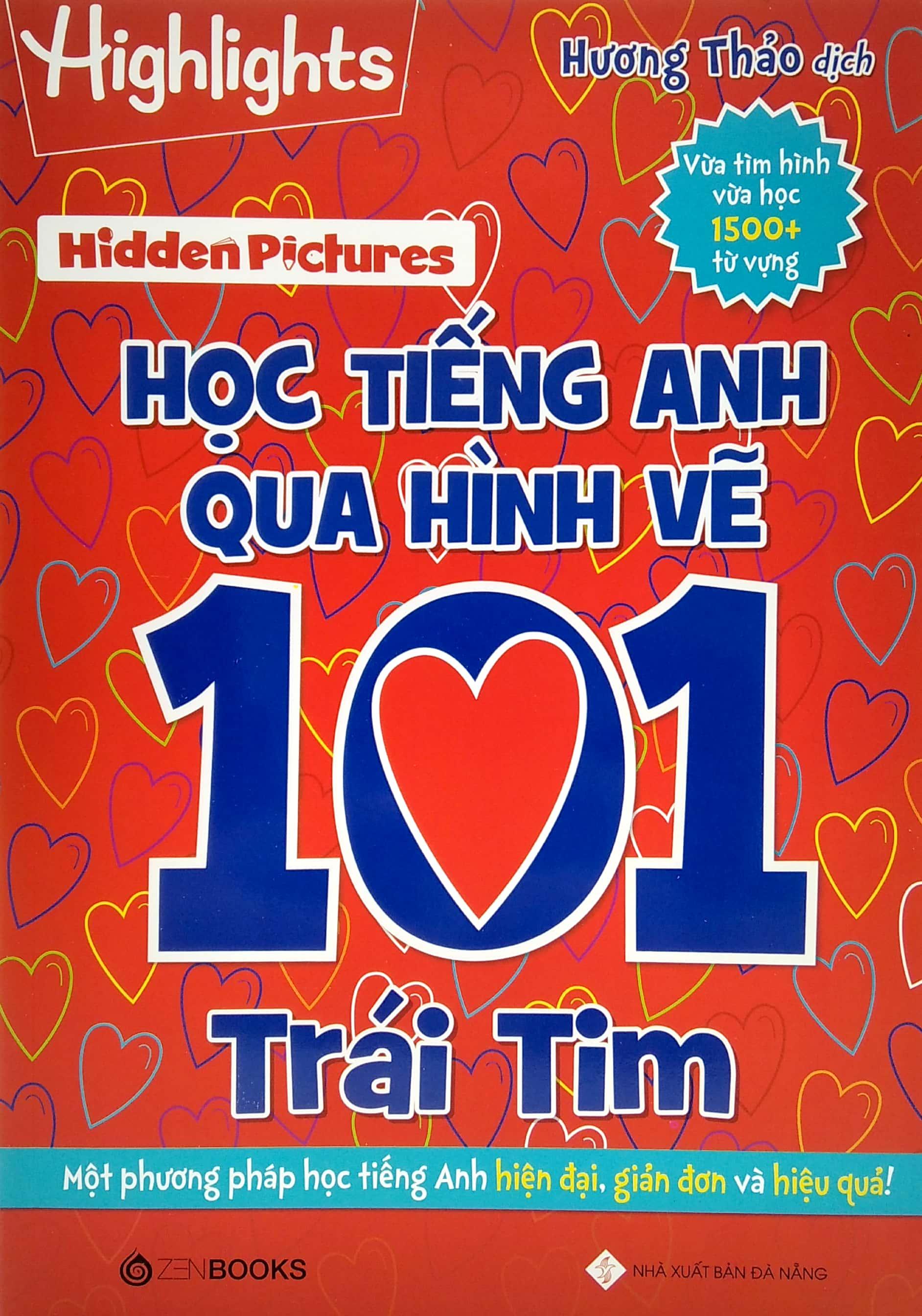 Highlight - Học Tiếng Anh Qua Hình Vẽ - 101 Trái Tim