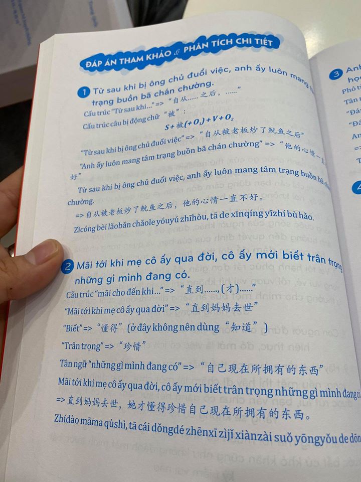 Combo 2 sách Phân tích đáp án các bài luyện dịch Tiếng Trung và Tuyển tập cấu trúc cố định tiếng Trung ứng dụng + DVD tài liệu