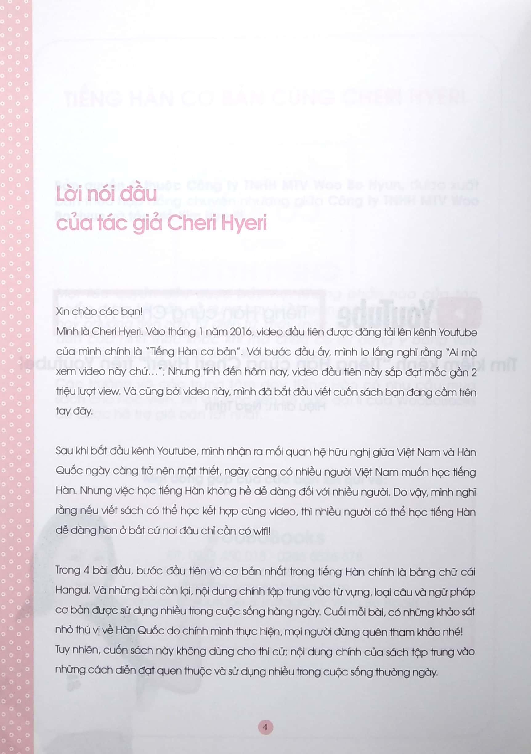 Tiếng Hàn Cơ Bản Cùng Cheri Hyeri (2020)