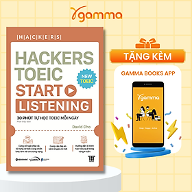 Sách - Hackers TOEIC Start: Listening
