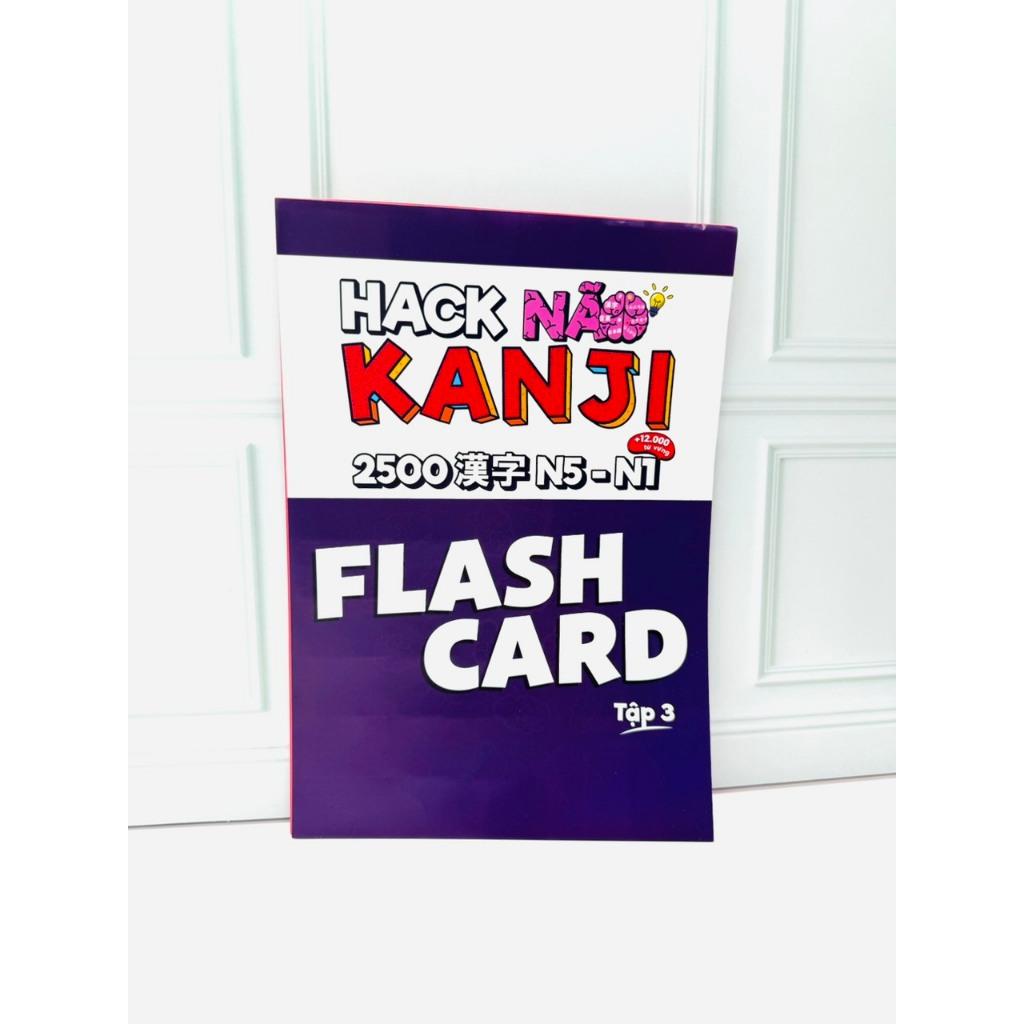 Flashcard Hack Não Kanji Tập 1+2+3
