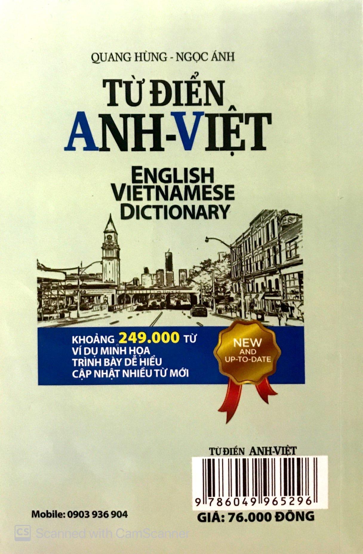 Từ Điển Anh - Việt