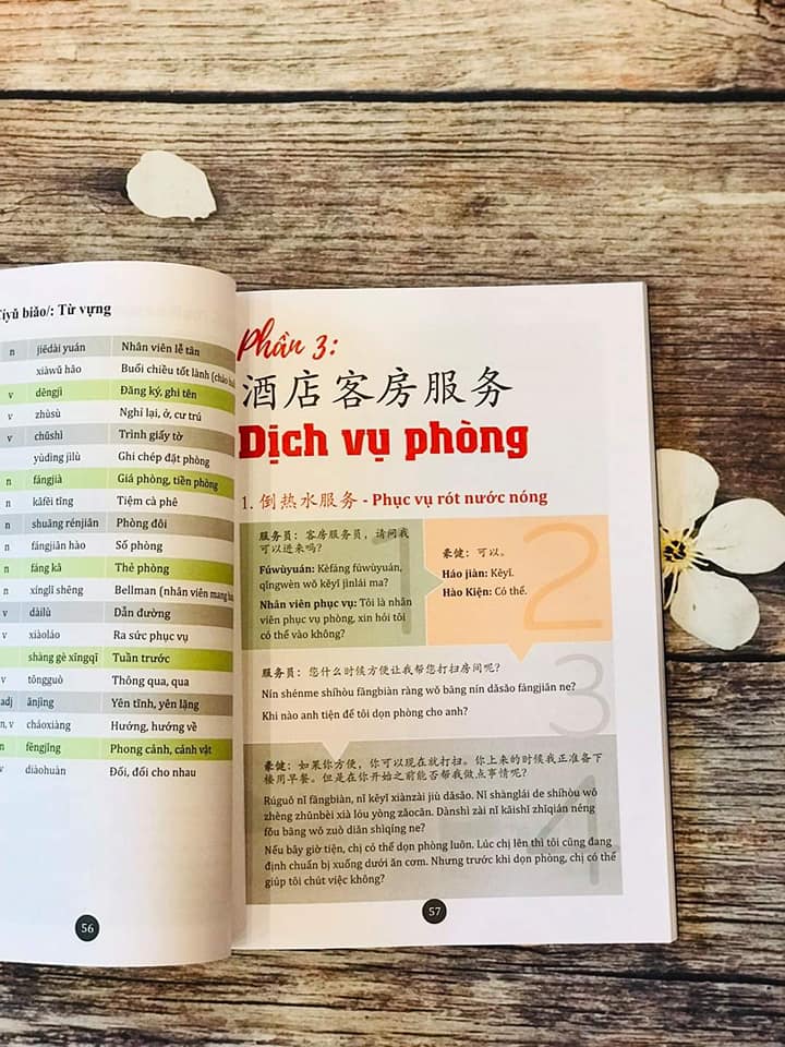 Combo 2 sách Phân tích đáp án các bài luyện dịch Tiếng Trung và Hội thoại giao tiếp tiếng Trung ngành du lịch khách sạn có audio nghe+ DVD tài liệu