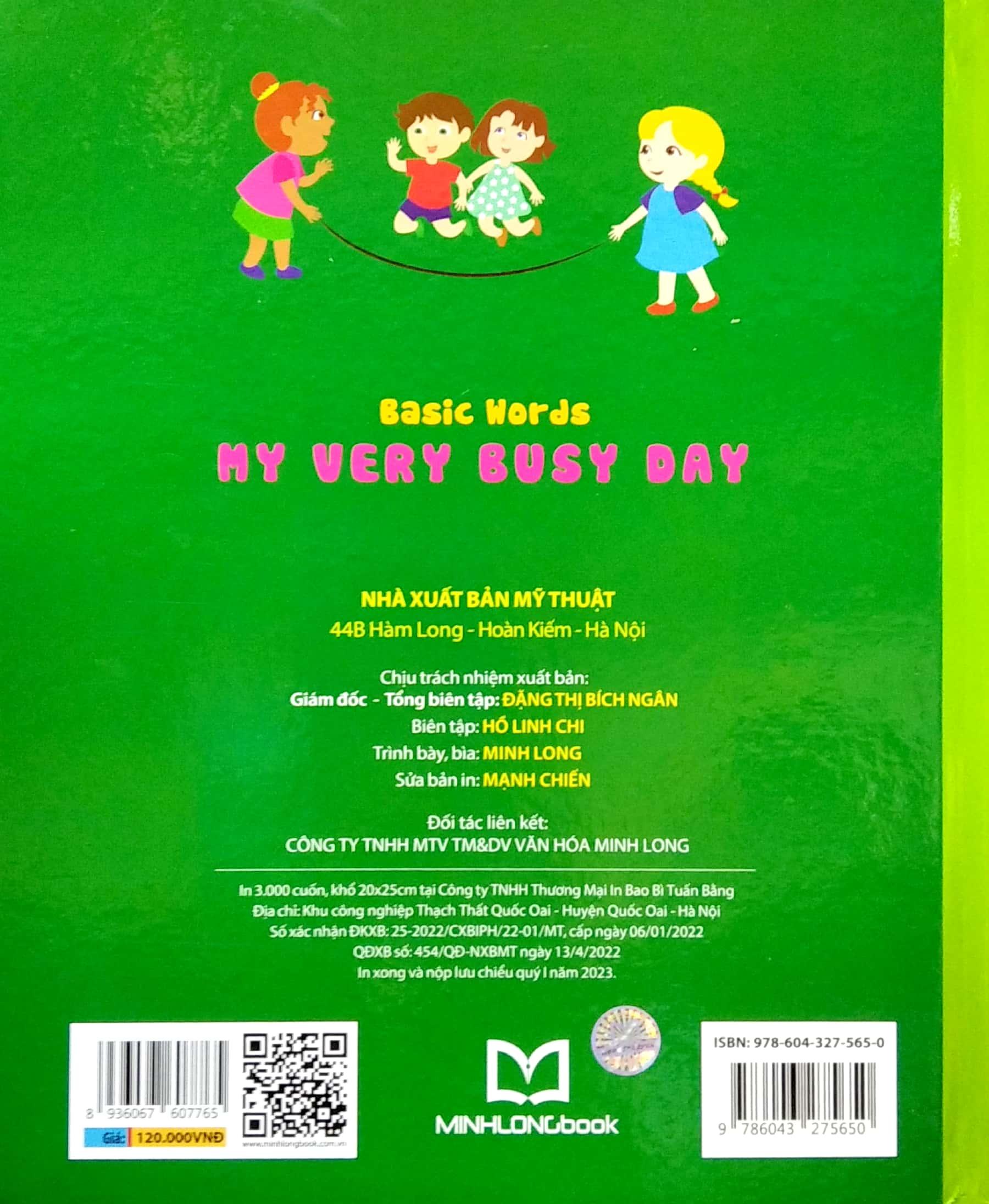 Basic Words - My Very Busy Day