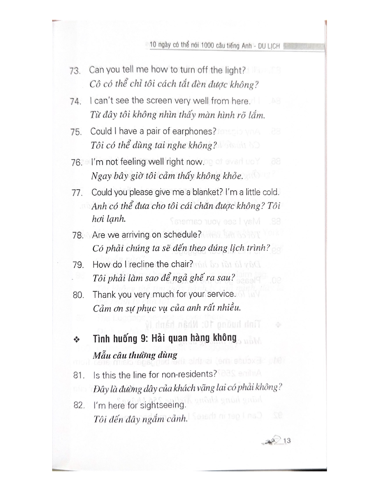 10 Ngày Có Thể Nói 1000 Câu Tiếng Anh Du Lịch (Kèm CD) - Vanlangbooks