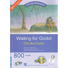 Sách - Happy Reader - Chờ Đợi Godot (Kèm 2 CD)