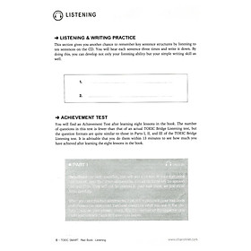 Toeic Smart Red Book Listening (Kèm CD)