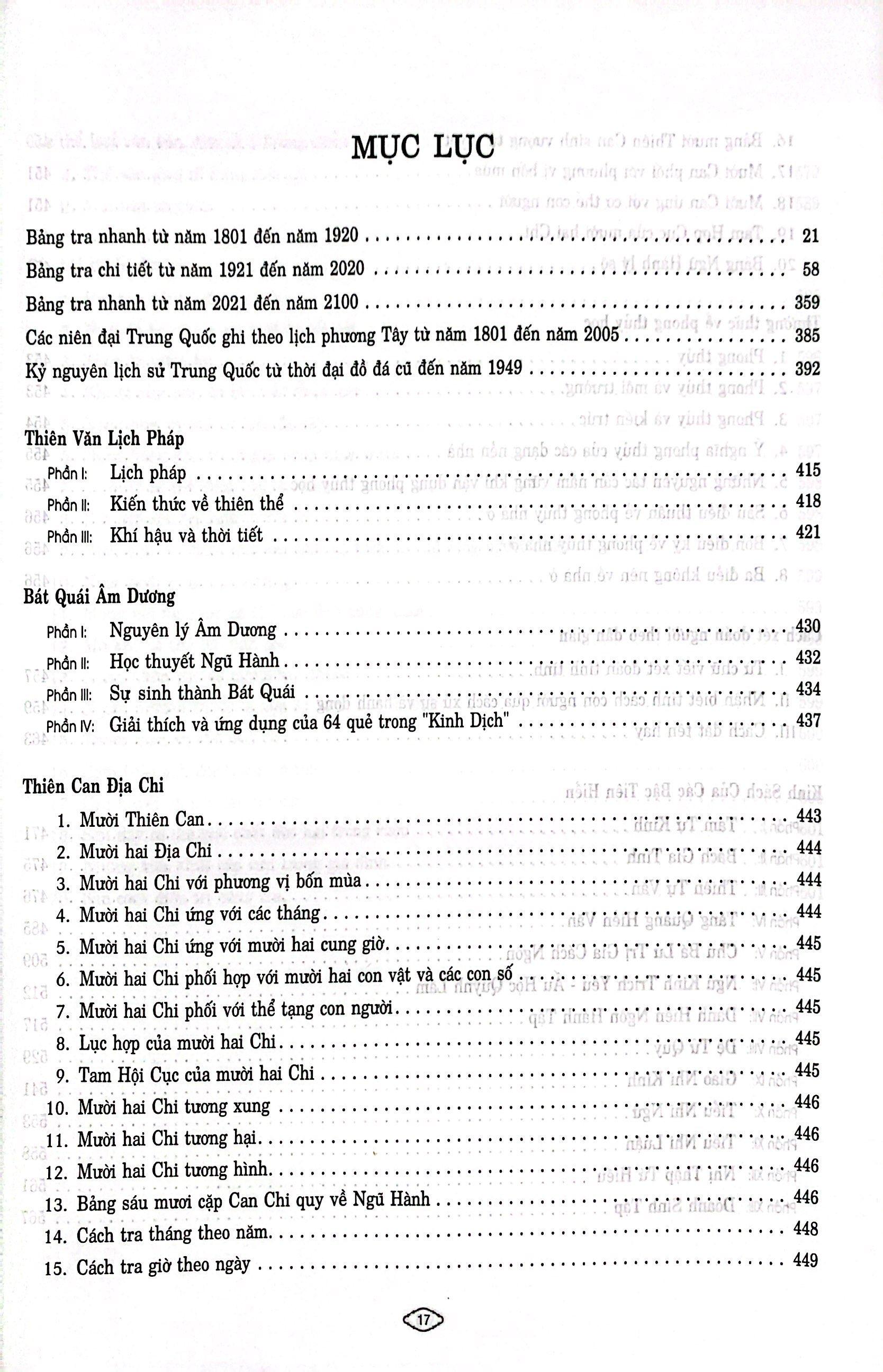 Lịch Vạn Niên Thực Dụng 1801-2100
